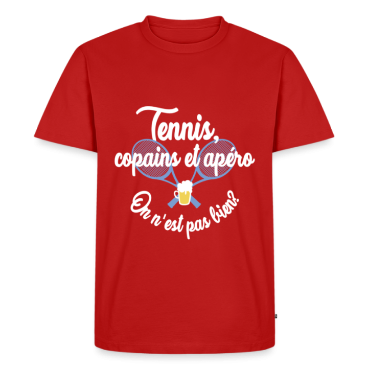 T-shirt premium homme - Tennis