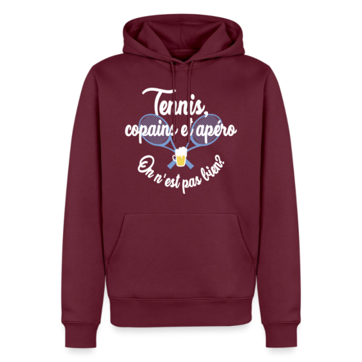  copains et apéro - vert bouteille - front