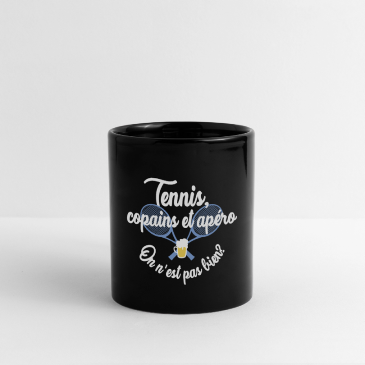  copains et apéro - noir - front