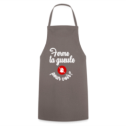 Tablier de cuisine - Ferme ta gueule pour voir