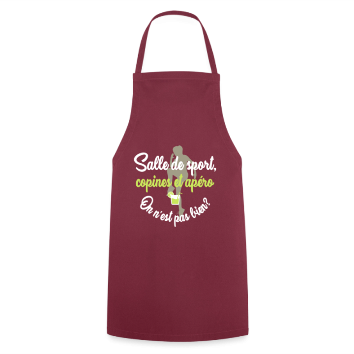Tablier de cuisine - Salle de sport