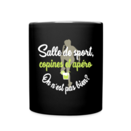 Mug uni - Salle de sport