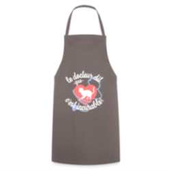 Tablier de cuisine - Les chats: c'est incurable