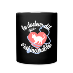 Mug uni - Les chats: c'est incurable
