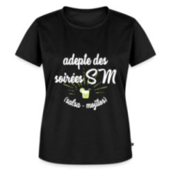 T-shirt premium femme - Soirées SM: Salsa et Mojitos