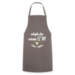 Tablier de cuisine - Soirées SM: Salsa et Mojitos