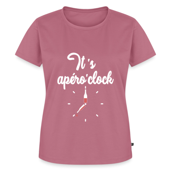 T-shirt premium femme - It's apéro'clock - mauve - front