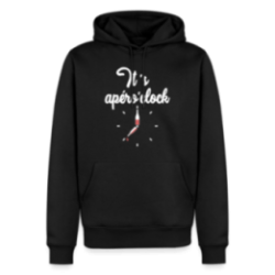 Sweat-shirt à capuche premium homme - It's apéro'clock