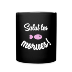 Mug uni - Salut les morues