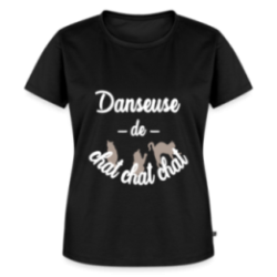 T-shirt premium femme - Danseuse de chat chat chat