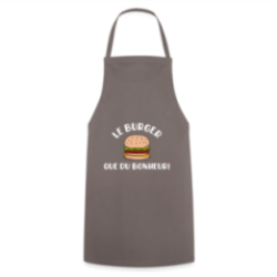 Tablier de cuisine - Burger: Que du bonheur
