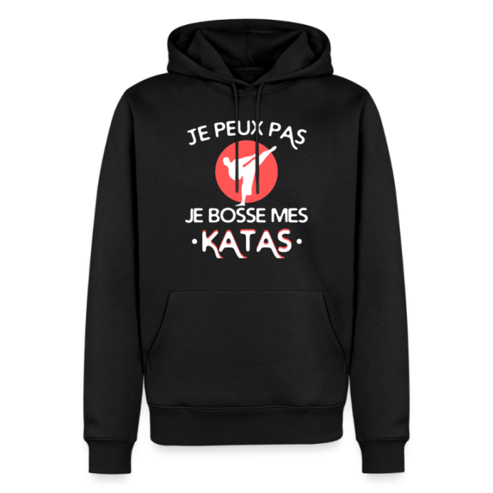 Sweat-shirt à capuche premium homme - Je peux pas