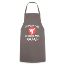Tablier de cuisine - Je peux pas, je bosse mes katas