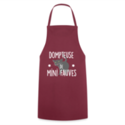 Tablier de cuisine - Dompteuse de mini fauves