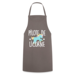 Tablier de cuisine - Pilote de licorne