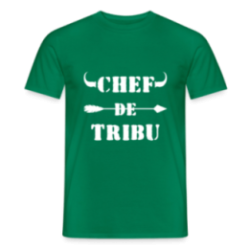 T-shirt homme - Chef de tribu