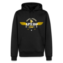 Sweat-shirt à capuche premium homme - Apéro club