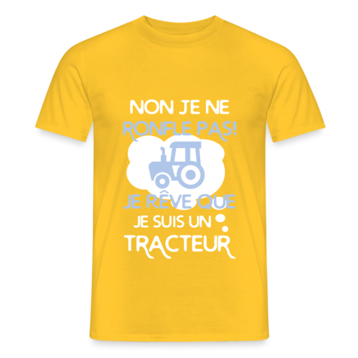T-shirt homme - Je ne ronfle pas