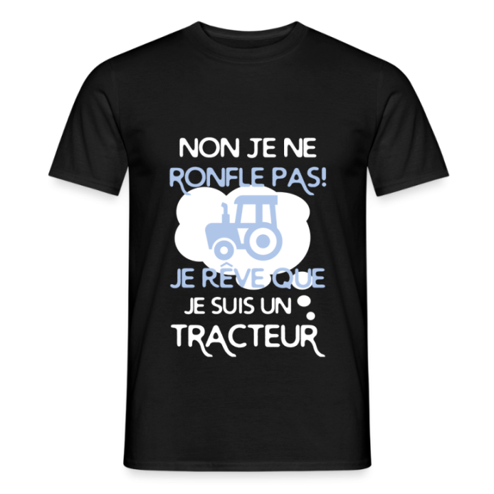  je rêve que je suis un tracteur - marine - front