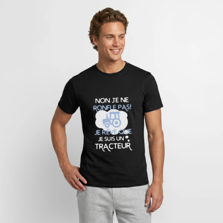 T-shirt homme - Je ne ronfle pas