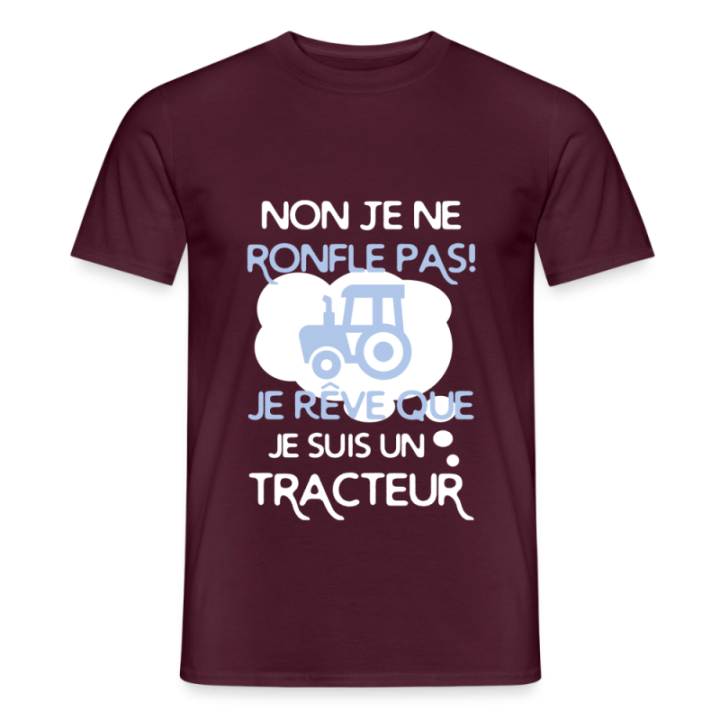T-shirt homme - Je ne ronfle pas