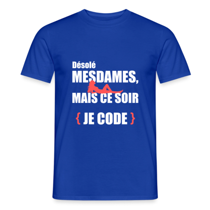 T-shirt homme - Désolé mesdames