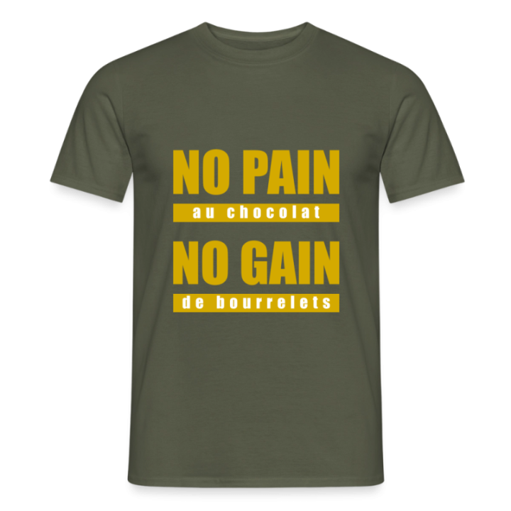 T-shirt homme - No pain au chocolat