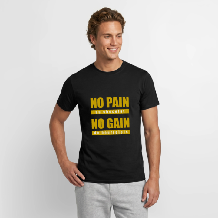 T-shirt homme - No pain au chocolat