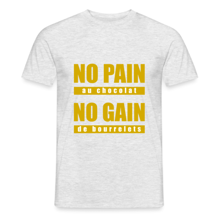 T-shirt homme - No pain au chocolat