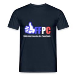 T-shirt homme - Fédération Française des papas cools
