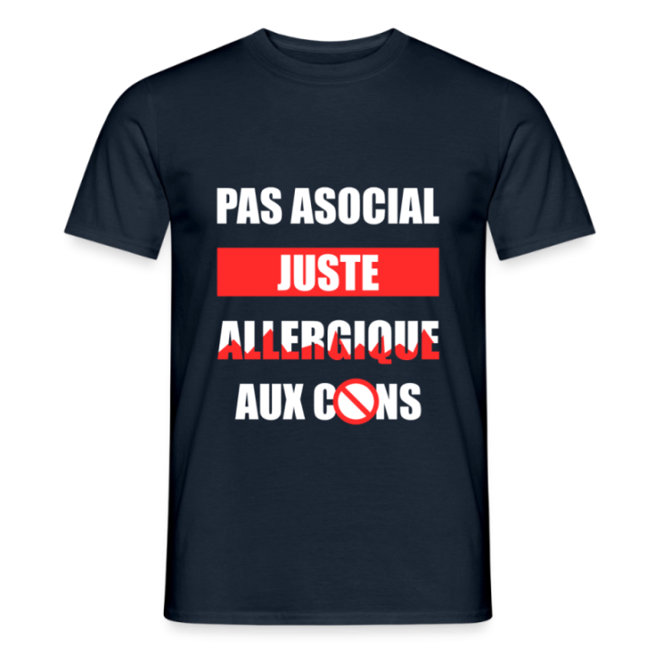 T-shirt homme - Pas asocial
