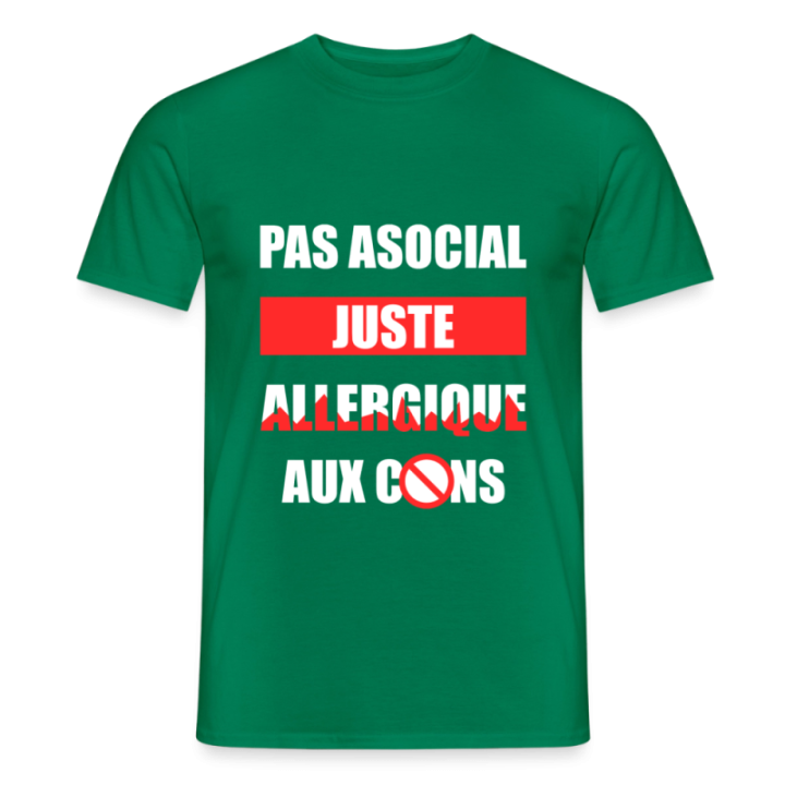 T-shirt homme - Pas asocial