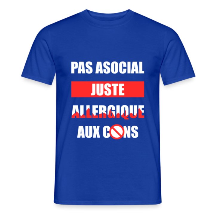 T-shirt homme - Pas asocial