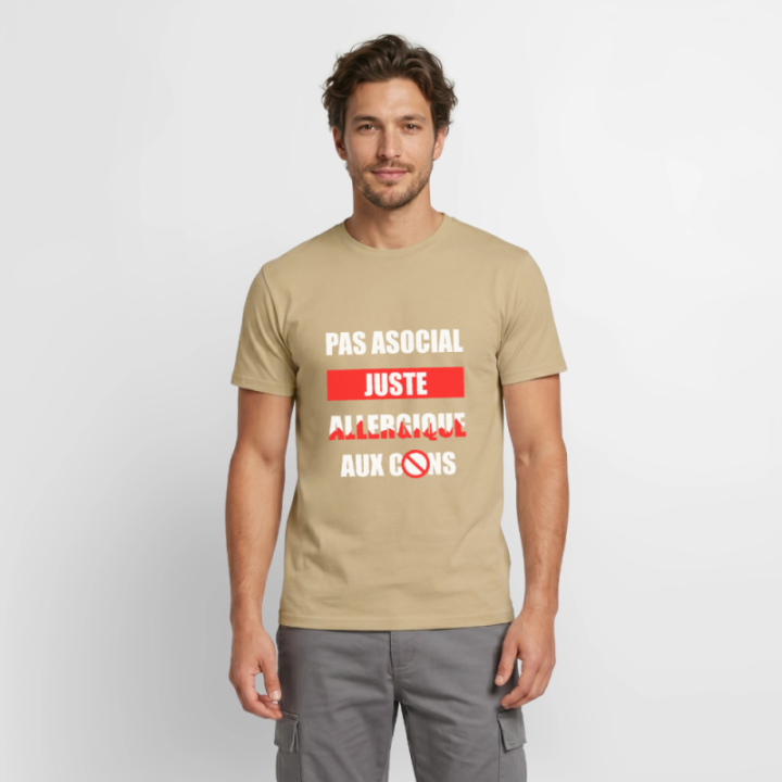 T-shirt homme - Pas asocial