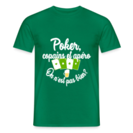 T-shirt homme - Poker