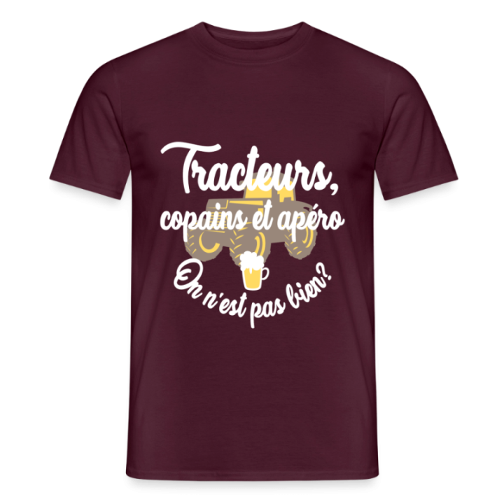  copains et apéro - rouge - front