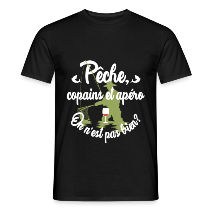 T-shirt homme - Pêche