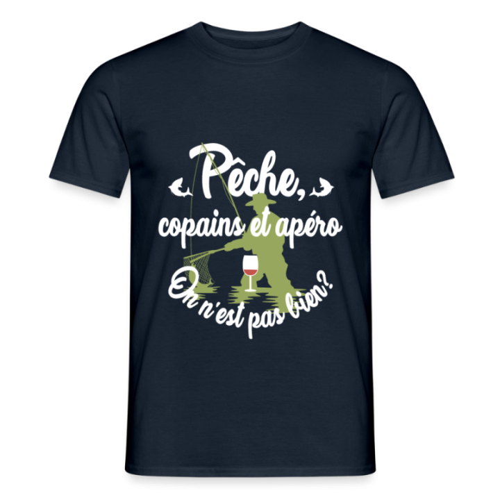 T-shirt homme - Pêche