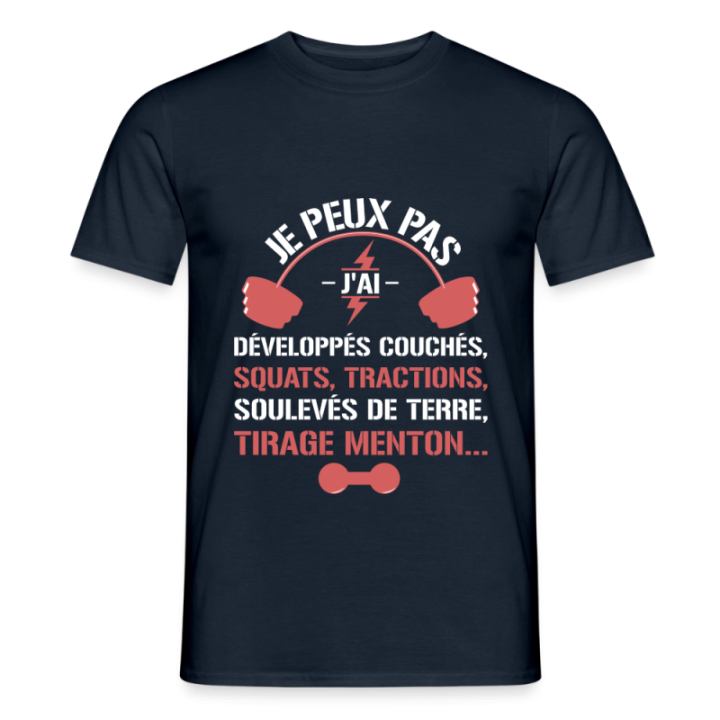 T-shirt homme - Je peux pas
