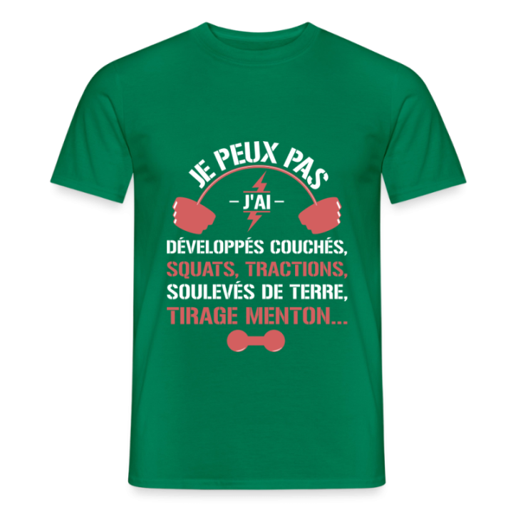 T-shirt homme - Je peux pas