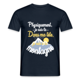 T-shirt homme - Dans ma tête