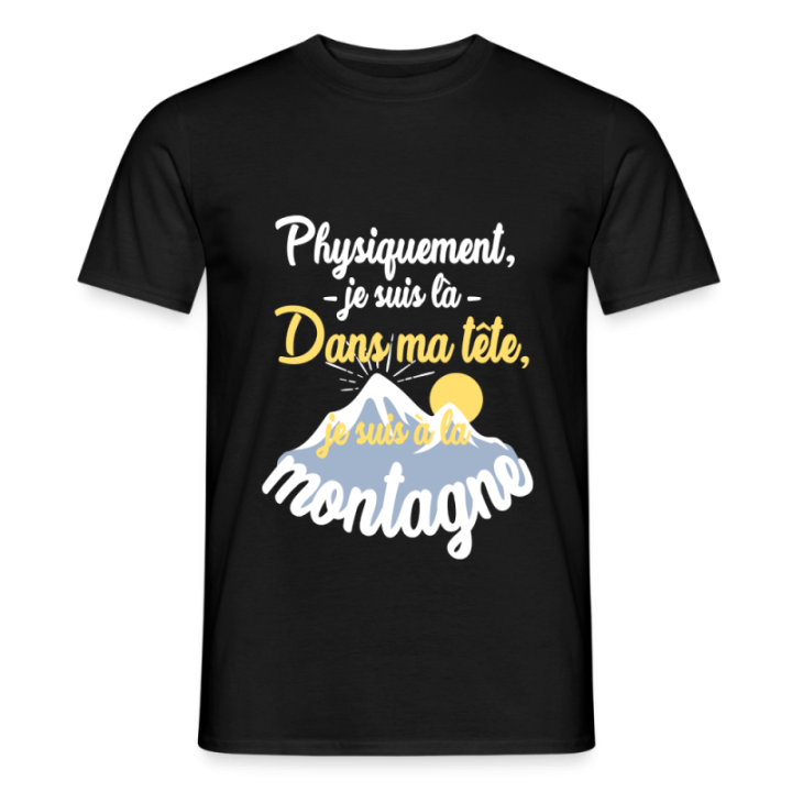 T-shirt homme - Dans ma tête
