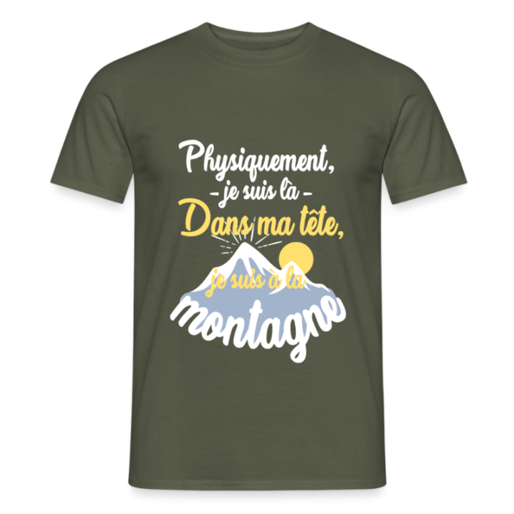T-shirt homme - Dans ma tête