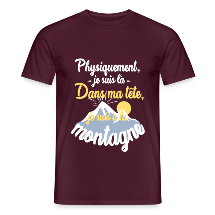T-shirt homme - Dans ma tête