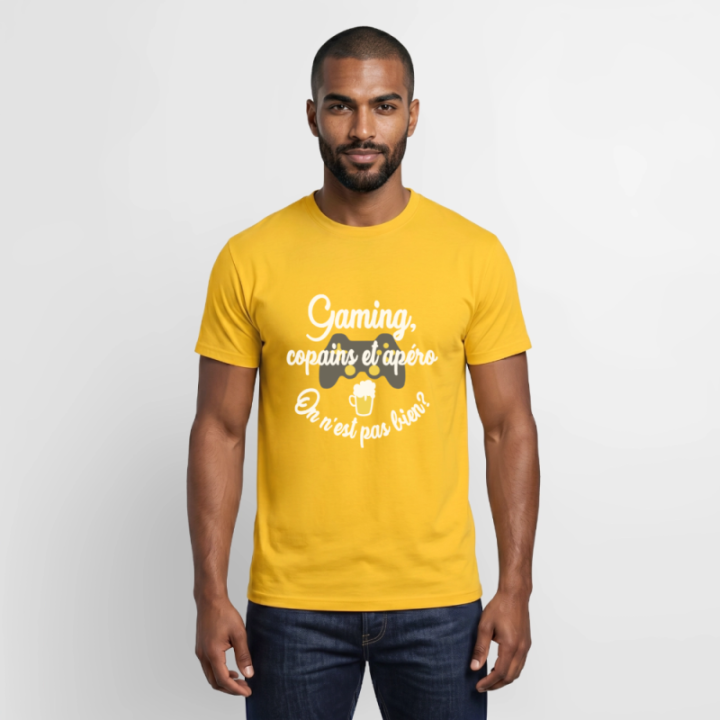  copains et apéro - jaune - front