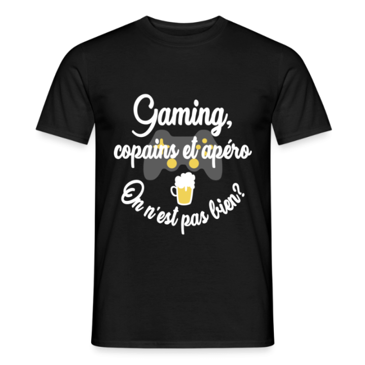  copains et apéro - jaune - front