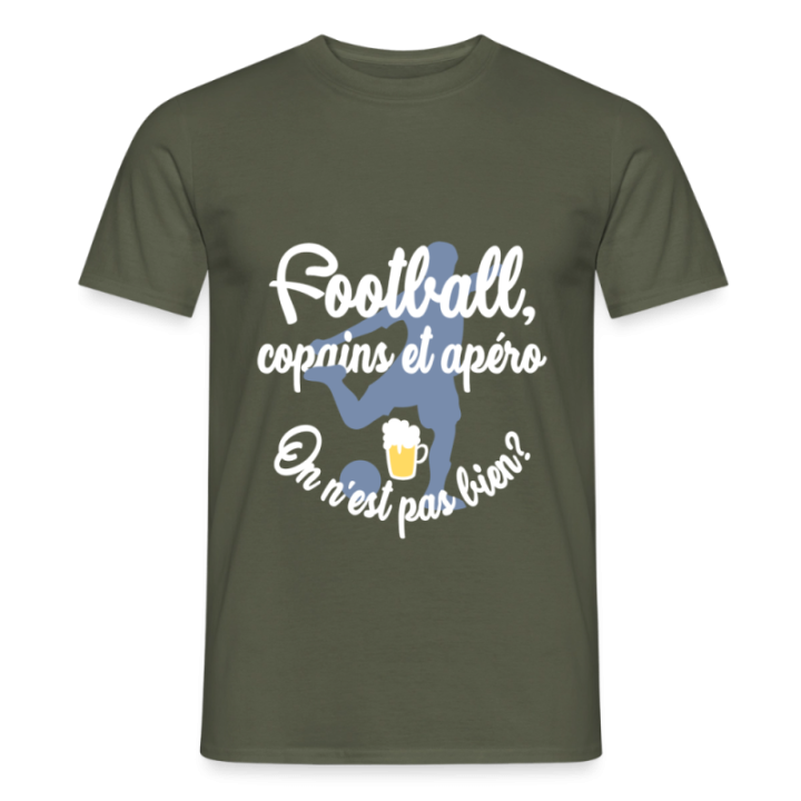  copains et apéro - noir - front