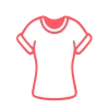 T-shirt à manches retroussées