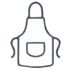 Tablier de cuisine