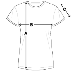 tailles t-shirt manches retroussées femme